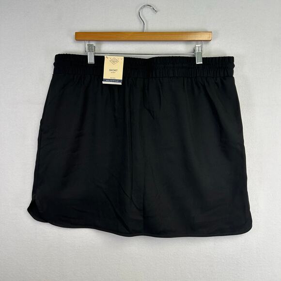 Woman's St Johns Bay Black Skort - Size XL Golf Pickelball Activewear Tennis - Picture 7 of 10